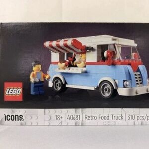 LEGO Icons: "Retro Food Truck" 40681 UNOPENED
